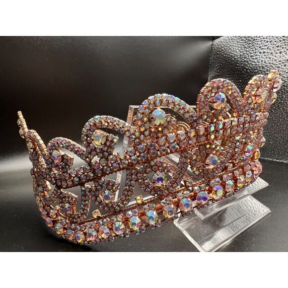Rose Gold Tiara - Picture 1 of 6